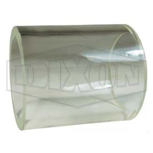 Replacement Glass, 4 in, For Use with B54BMP In-Line Sight Glass, Borosilicate Glass